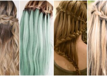 Stunning Waterfall Braid Hairstyles