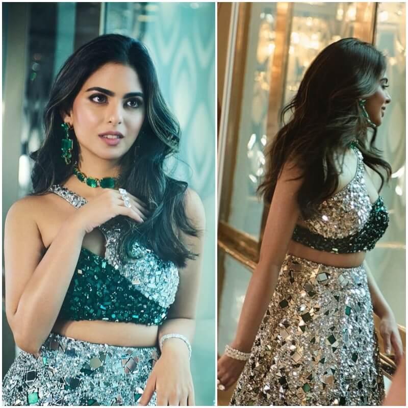Isha Ambani's Third Sangeet Look For Anant Radhika Sangeet Ceremony