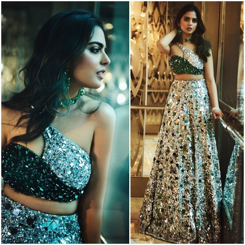 Isha Ambani's Third Sangeet Look For Anant Radhika Sangeet Ceremony