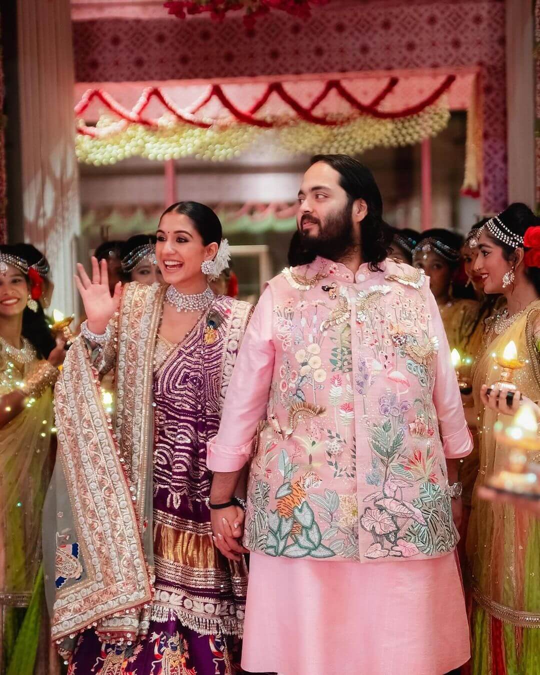 Anant Ambani and Radhika Merchant’s Garba Night