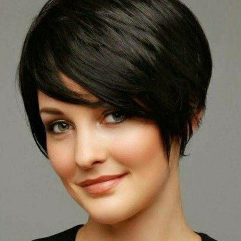 Baggy Bangs Bob Cut Hairstyle
