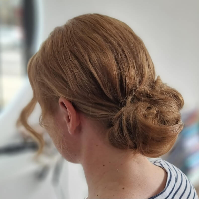 Easy Messy Bun Hairstyle