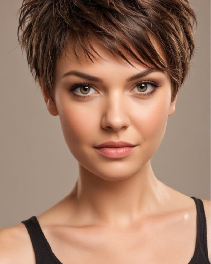 Fringe Bob Cut Hairstyle