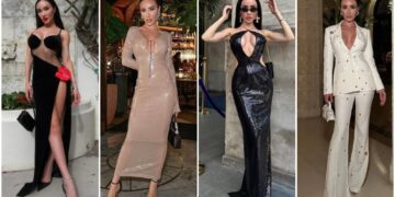 Nina Serebrova Embracing Hot Fashion Divas