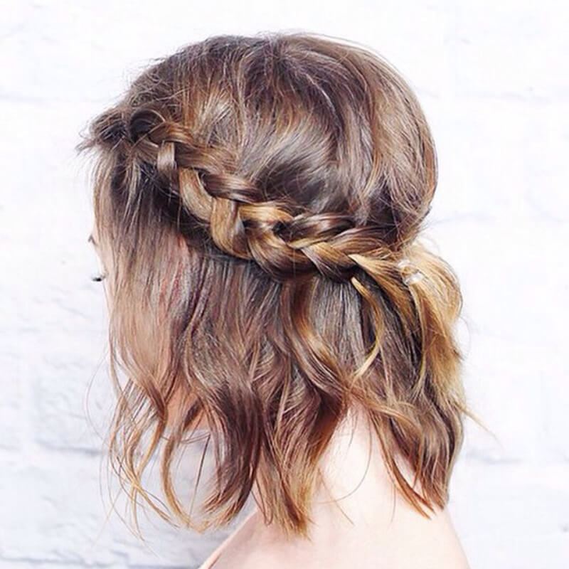 Side Braided Hairstyle