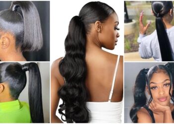 Sleek High Ponytail Tutorials
