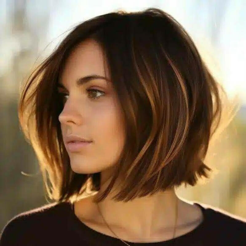 Stylish Short Hair Bob Hairstyle