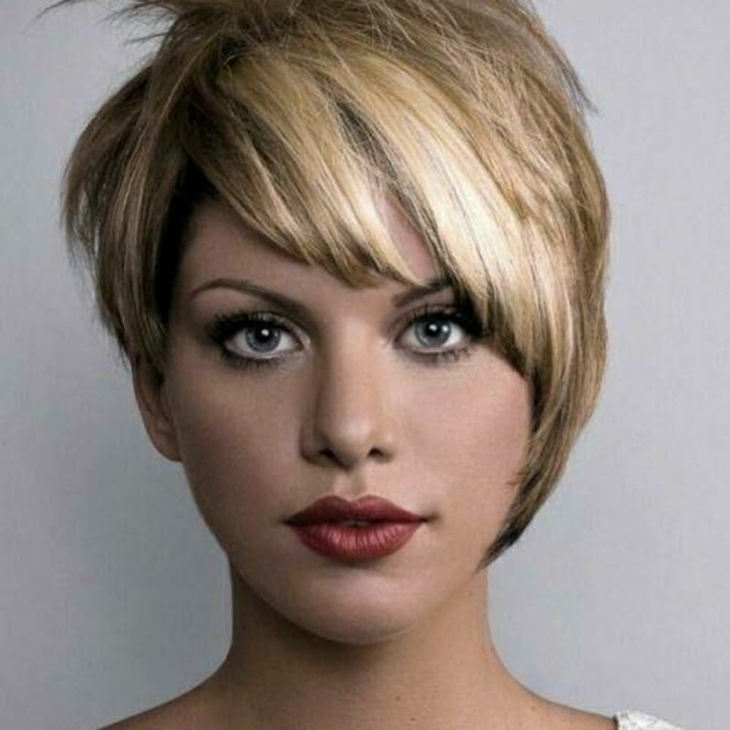 Unique Blonde Bob Blunt Haircut