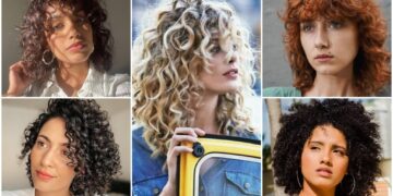Cute Curly Hairstyles for Shoulder-Length Hair