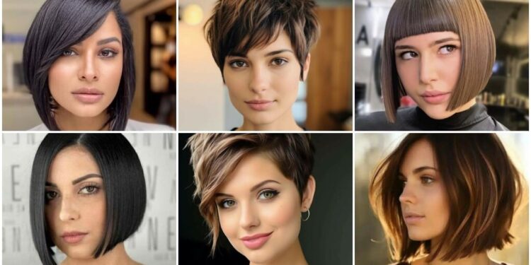 Edgy Hairstyles for Round Face Shapes