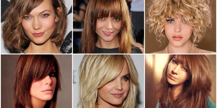 Edgy Hairstyles for Triangular Face Shapes