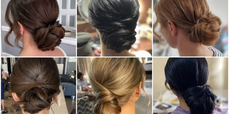 Elegant Tucked Bun Hairstyle Tutorials