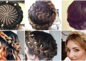 Feminine Halo Braid Hairstyles