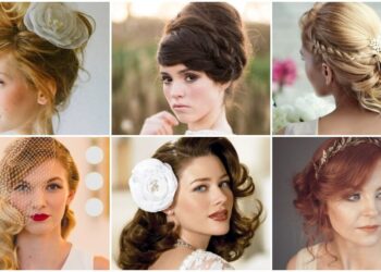 Glamorous Hairstyles for Bridal Showers