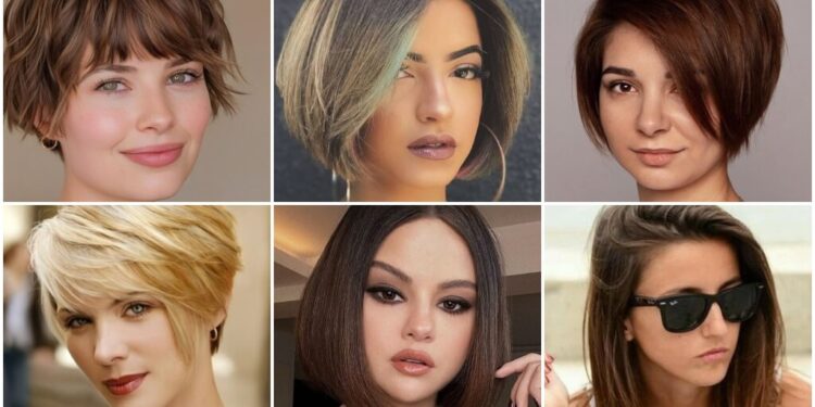 Chic Hairstyles for Heart-Shaped Faces