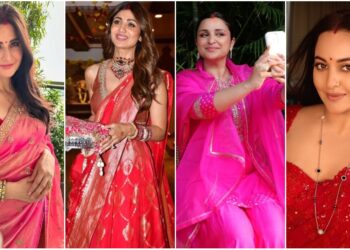 Bollywood Celebrities Embrace the Festivities in Style!