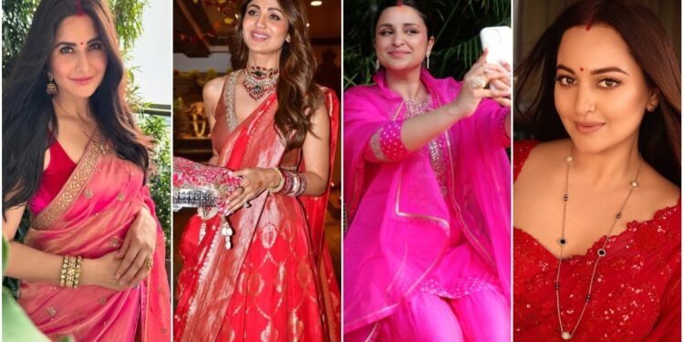 Bollywood Celebrities Embrace the Festivities in Style!