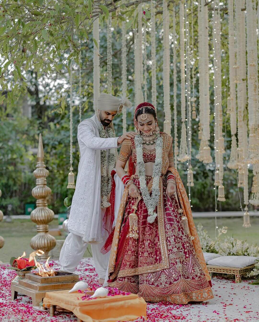  TV actress Surbhi Jyoti Knot With Sumit Suri: SeeWedding Photos