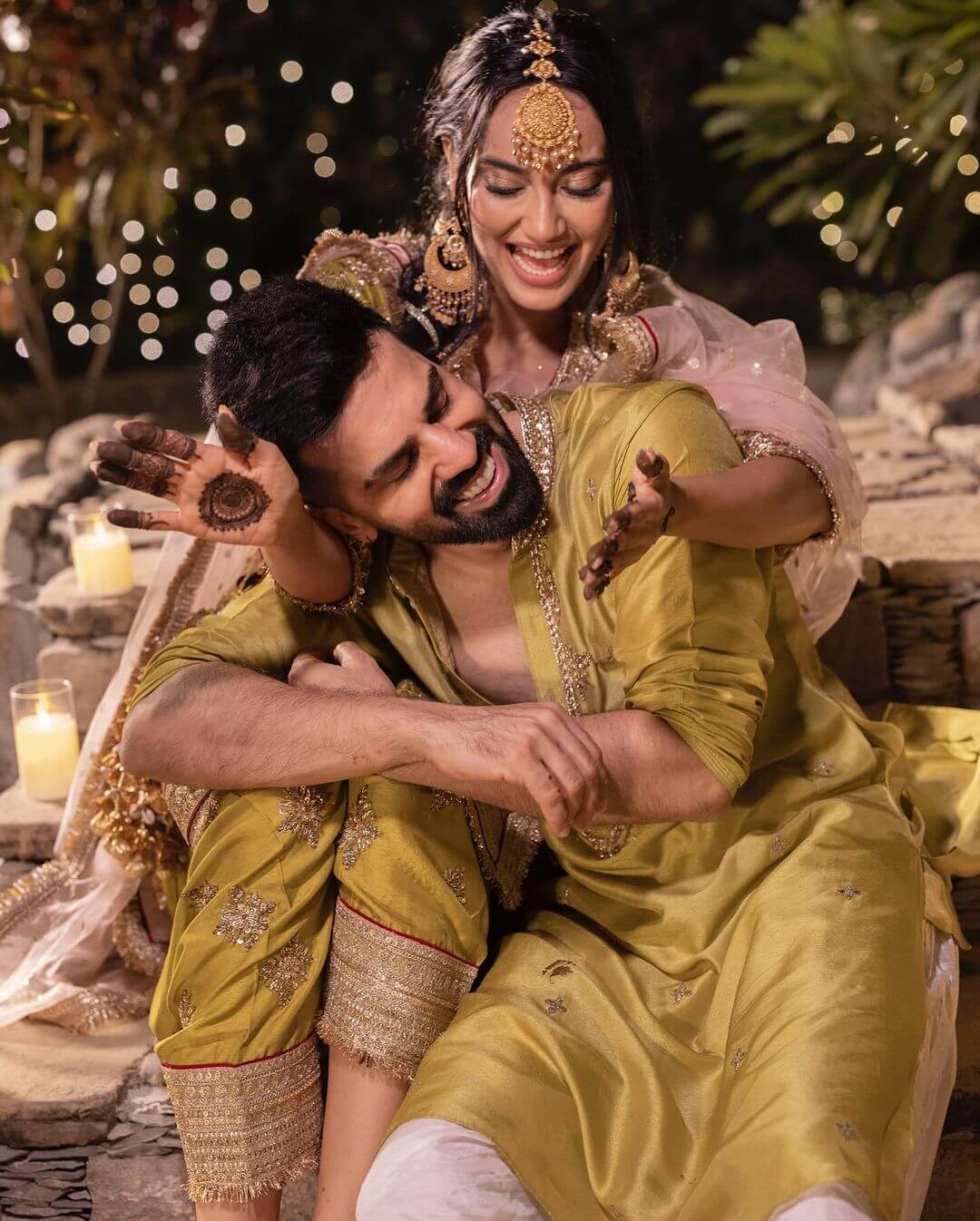  TV actress Surbhi Jyoti Knot With Sumit Suri: SeeWedding Photos