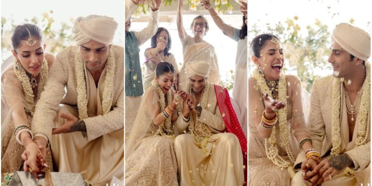 Prateik Babbar Ties the Knot with Priya Banerjee in a Dreamy Wedding